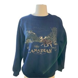 Marshlands crewneck with embroidery size medium
